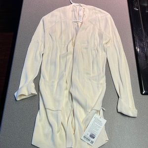 Lulu Lemon women’s cardigan, size 4. New, with tags.